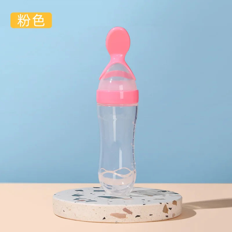 Squeezing Feeding Bottle